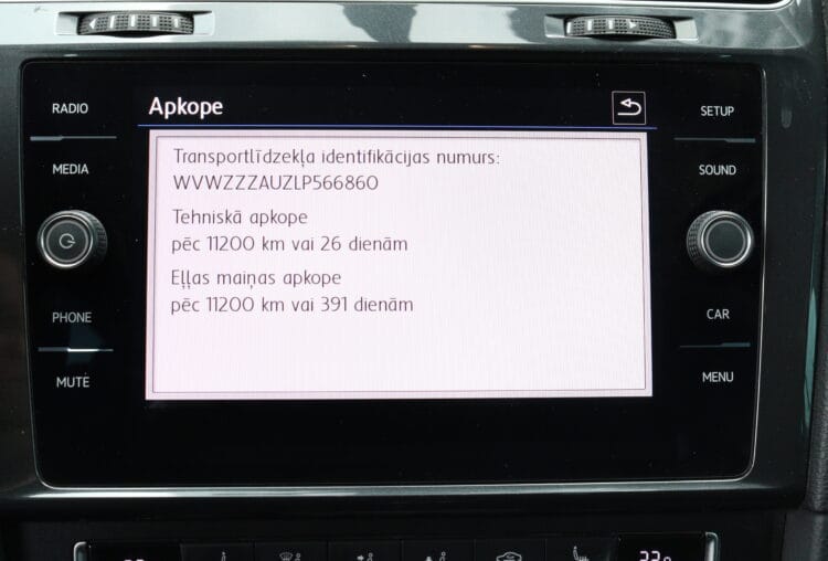 VW Golf 7 Comfortline